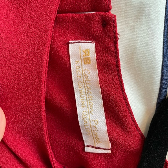 Roberta Biagi Red Dress Size S - Picture 4 of 6